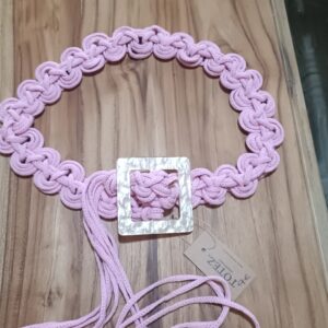 Cinturón rosa